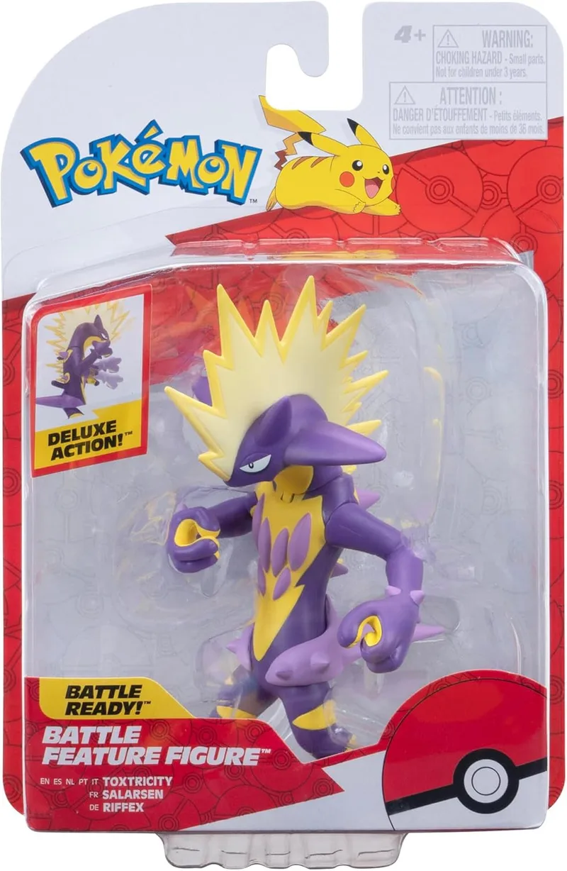 Pokemon Battle Feature Figure - Toxtricity (Jazwares) by Jazwares – cover