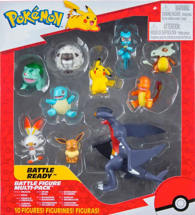 Pokemon Battle Figure - Multi Pack (10 Figures) by Jazwares – cover