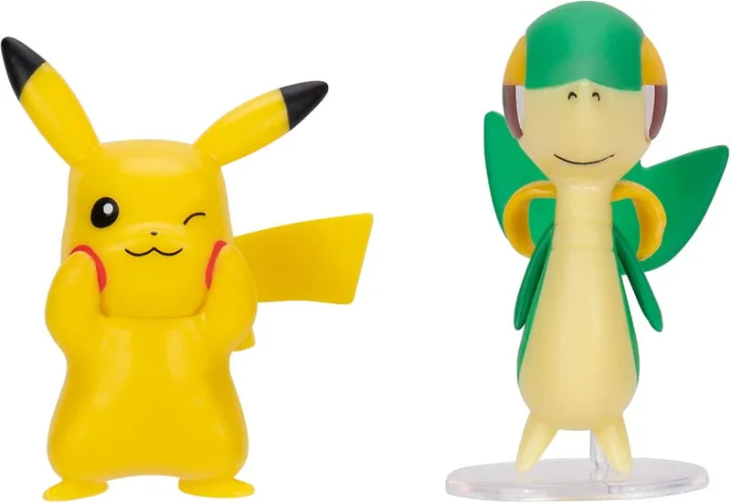 Pokemon Battle Figure Pack - Snivy & Pikachu van Jazwares – cover