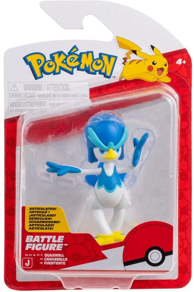 Pokemon Battle Figure - Quaxwell by Jazwares – cover