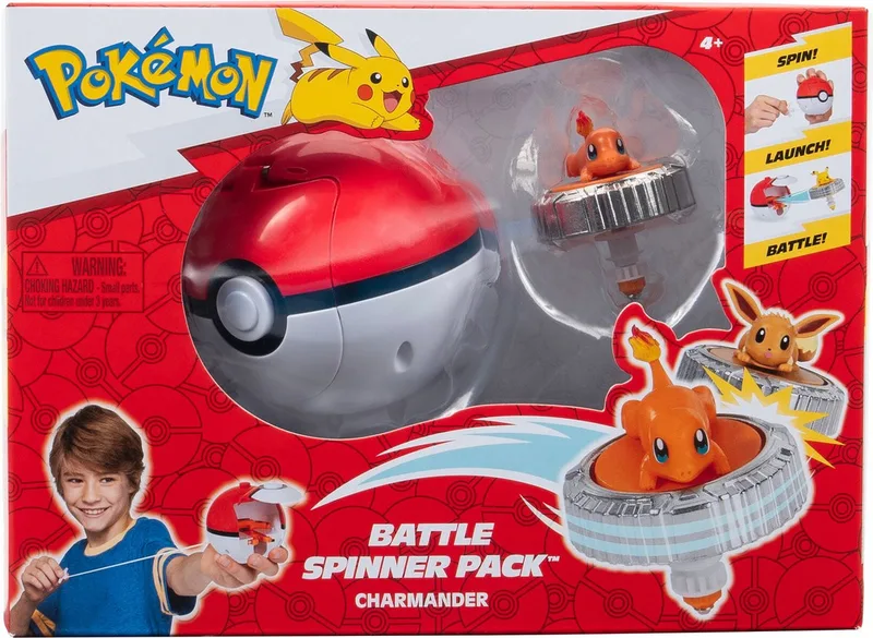 Pokemon Battle Spinner Pack - Charmander van Jazwares – cover