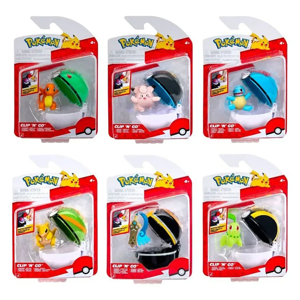 Pokémon Clip ´n´ Go Assorted Figuur by Jazwares – cover