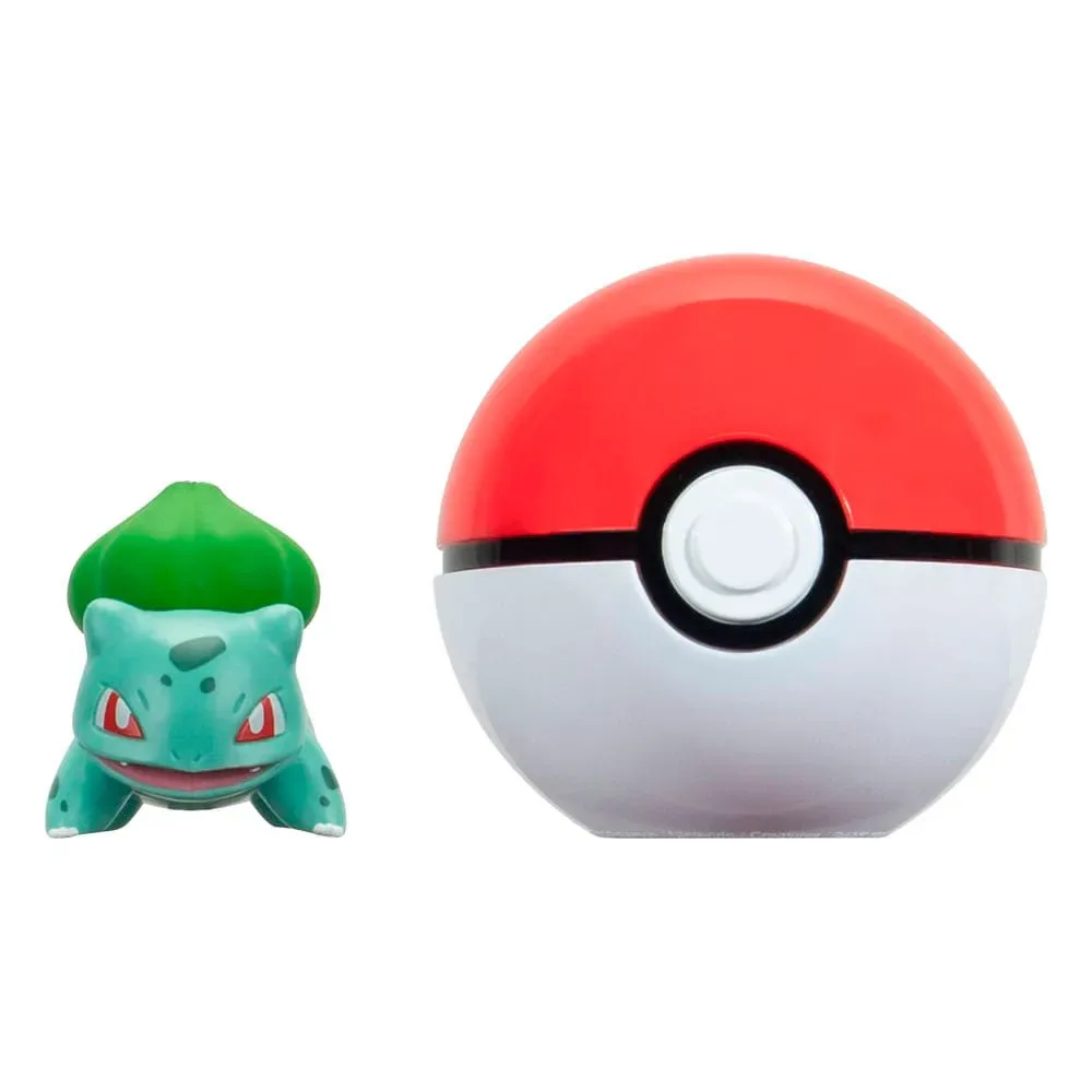Pokémon Clip´n´go Poké Balls Bulbasaur 1 En Poké Ball de Jazwares – jaquette
