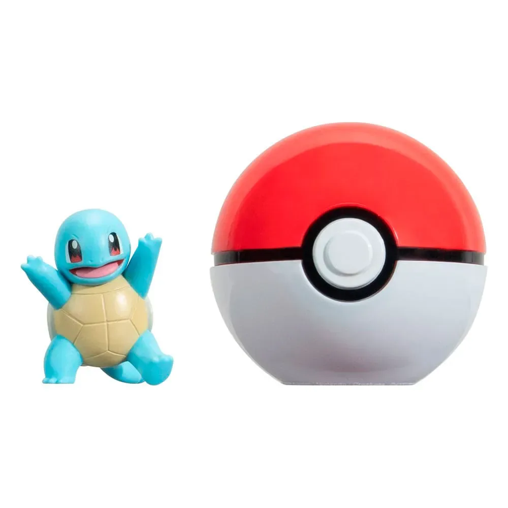Pokémon Clip´n´go Poké Balls Squirtle 3 En Poké Ball by Jazwares – cover