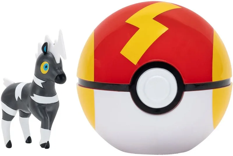 Pokemon Figure - Blitzle & Fast Ball (Clip 'n' Go) van Jazwares – cover