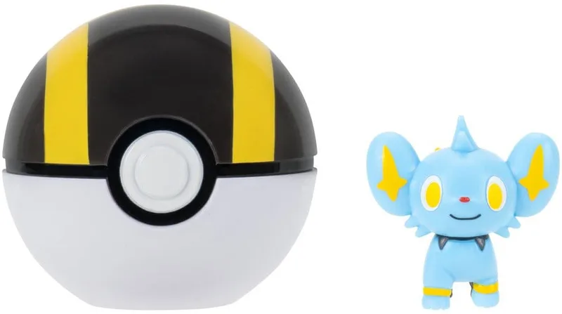 Pokemon Figure - Shinx + Ultra Ball (Clip 'n' Go) de Jazwares – jaquette