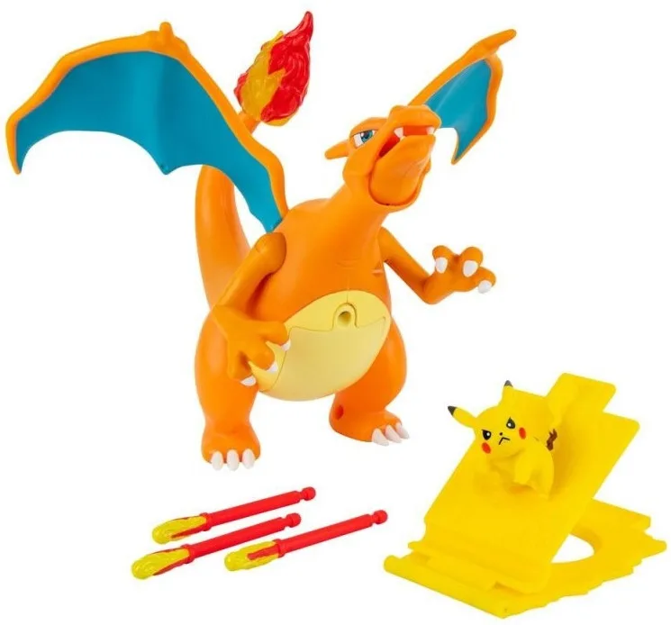 Pokemon Flame & Flight Deluxe Charizard Figure by Jazwares – cover