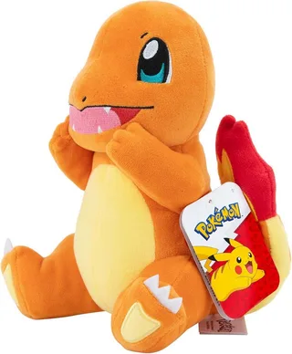 Pokemon Pluche - Charmander Holding Cheeks van Jazwares – cover 4 van 4