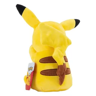Pokemon Pluche - Pikachu Holding Cheeks van Jazwares – cover 2 van 3