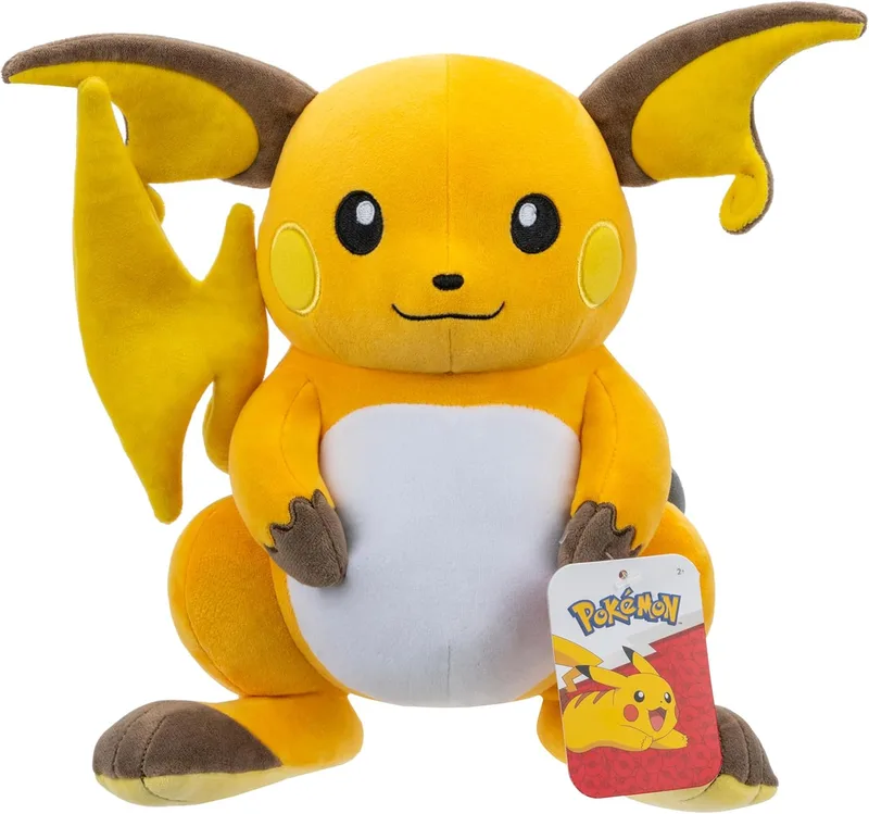 Pokemon Pluche - Raichu (30cm) (Jazwares) by Jazwares – cover 1 of 3