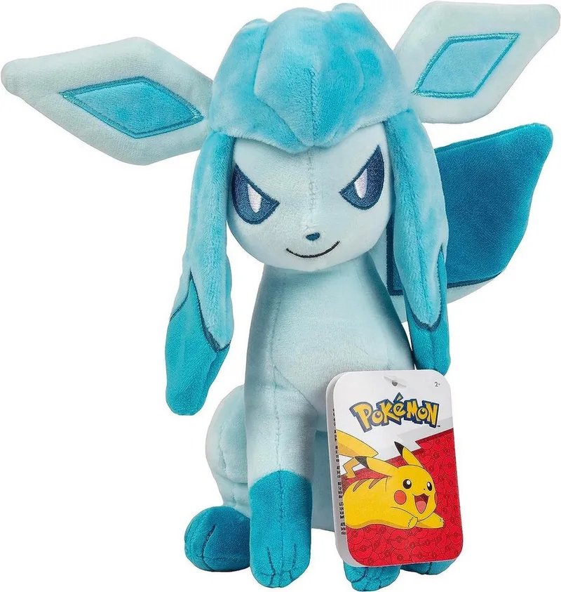 Pokemon Pluche - Sitting Glaceon de Jazwares – jaquette 2 sur 2