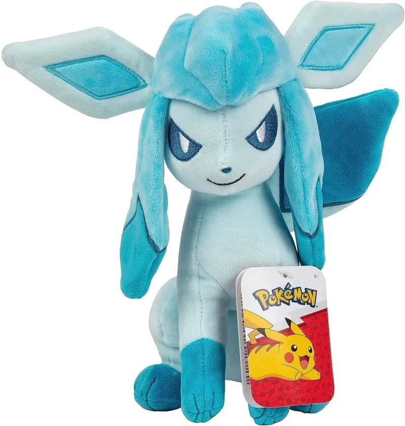 Pokemon Pluche - Sitting Glaceon de Jazwares – jaquette 1 sur 2