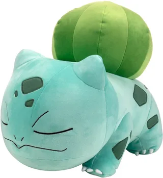 Pokemon Pluche - Sleeping Bulbasaur (36cm) by Jazwares – cover 1 of 3