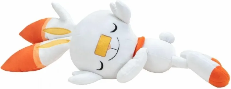Pokemon Pluche - Sleeping Scorbunny (60cm) van Jazwares – cover