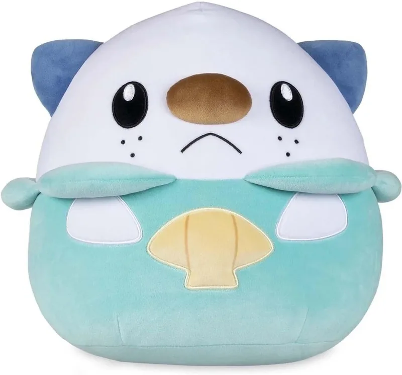 Pokémon Squishmallow Pluche - Oshawott (25cm) de Jazwares – jaquette