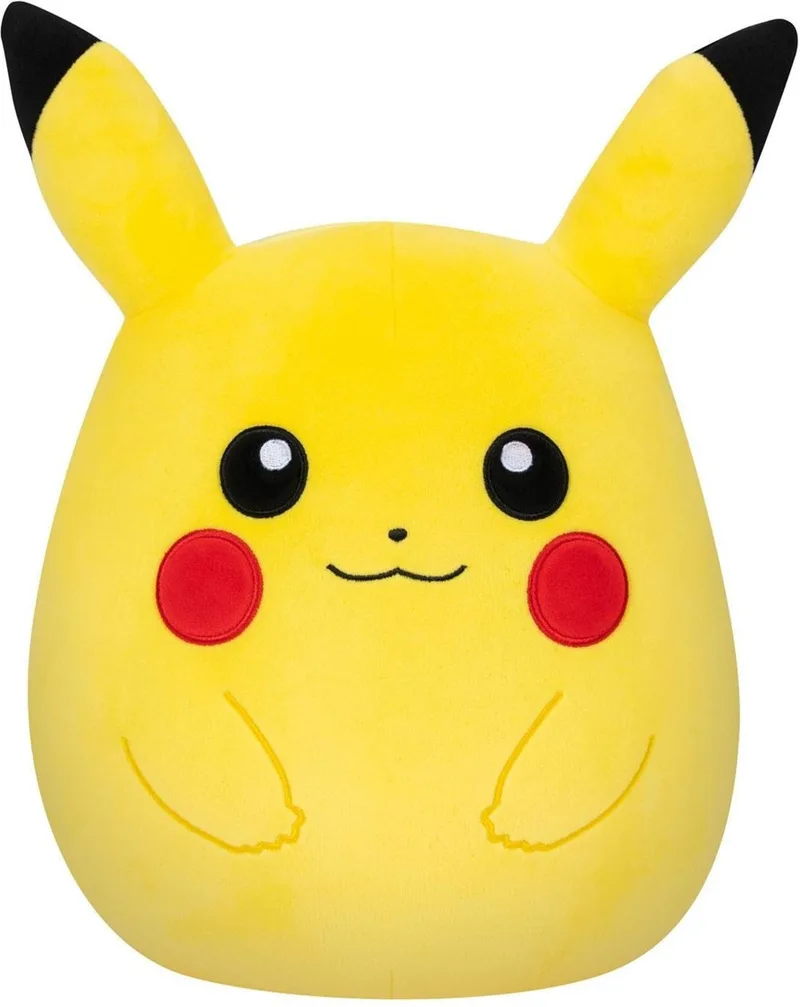 Pokémon Squishmallow Pluche - Pikachu (25cm) de Jazwares – jaquette
