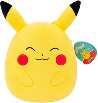 Pokémon Squishmallow - Smiling Pikachu (25cm) van Jazwares – cover 1 van 3
