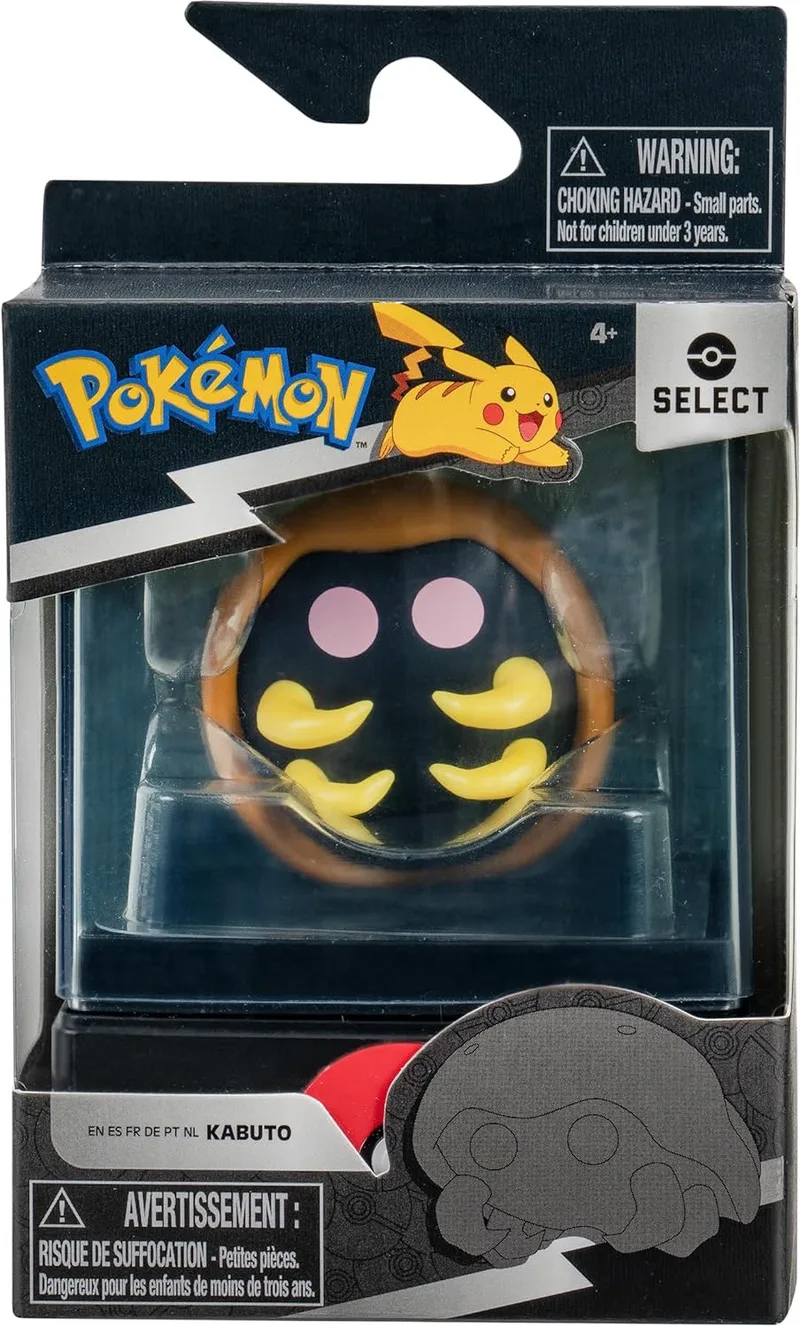Pokemon Vinyl Figures Select Serie 4 - Kabuto van Jazwares – cover