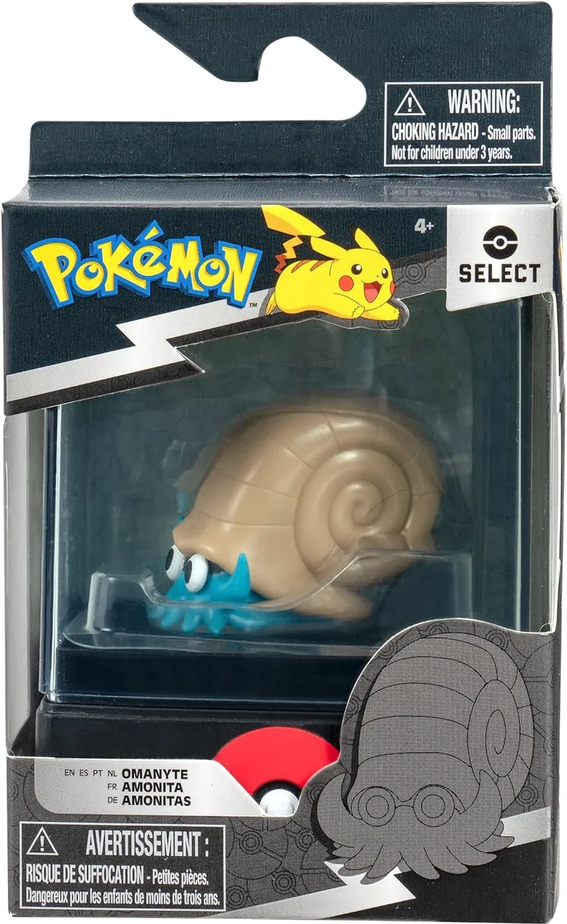 Pokemon Vinyl Figures Select Serie 4 - Omanyte van Jazwares – cover