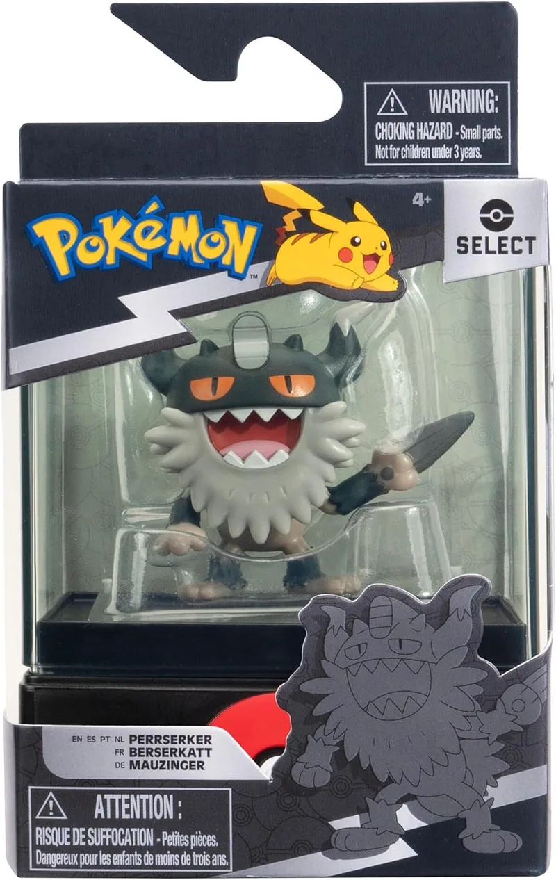 Pokemon Vinyl Figures Select Serie 6 - Perrserker by Jazwares – cover