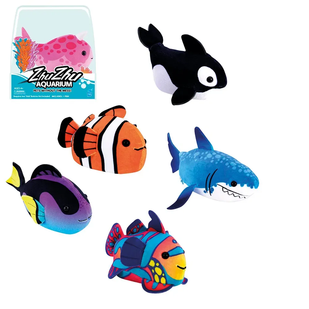 Teddy Zhu Zhu Vis 6 Modellen Willekeurige Verzending Geassorteerd by Jazwares – cover