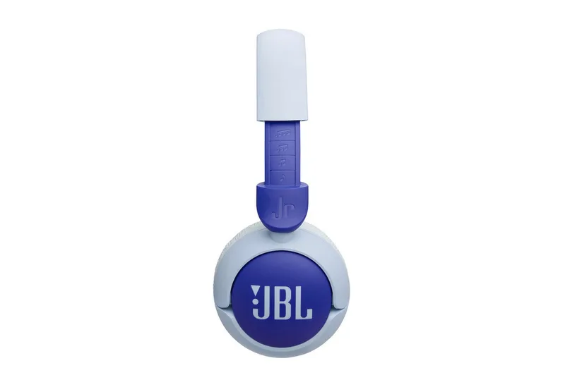 Junior 320BT Kinder-Kopfhörer (Adaptive Noise-Cancelling, A2DP Bluetooth) by JBL, Blue – cover