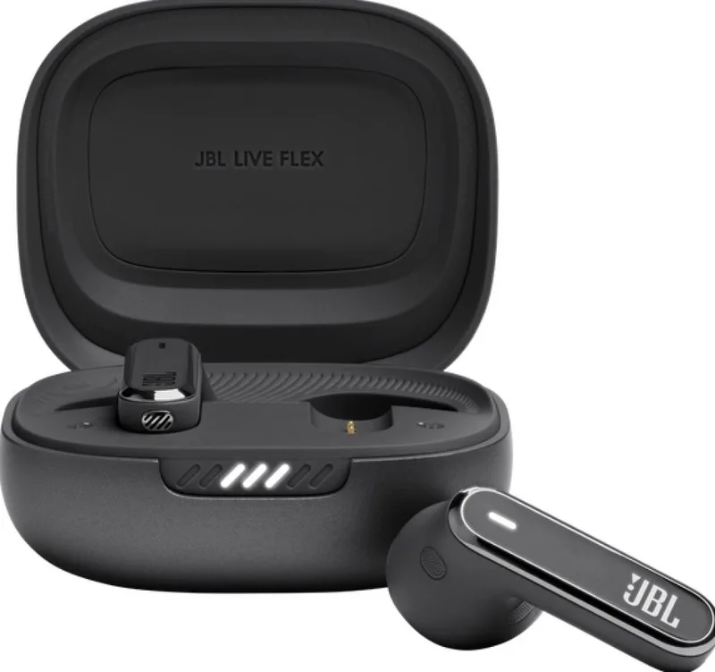 LIVE Flex - Werkelijk draadloze koptelefoon met micro de JBL – jaquette