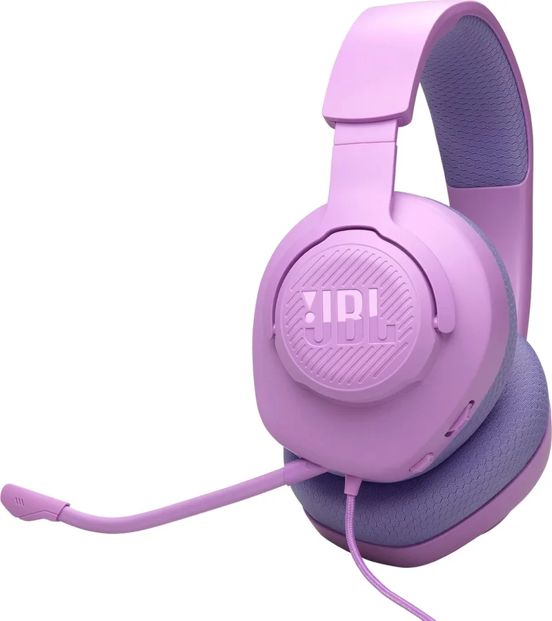Quantum 100 M2 - Bedrade Gaming Headset - Over-ear Koptelefoon met Afneembare Microfoon - 3.5 mm Jack - Voor PC, PlayStation, Xbox & Switch by JBL, Purple – cover