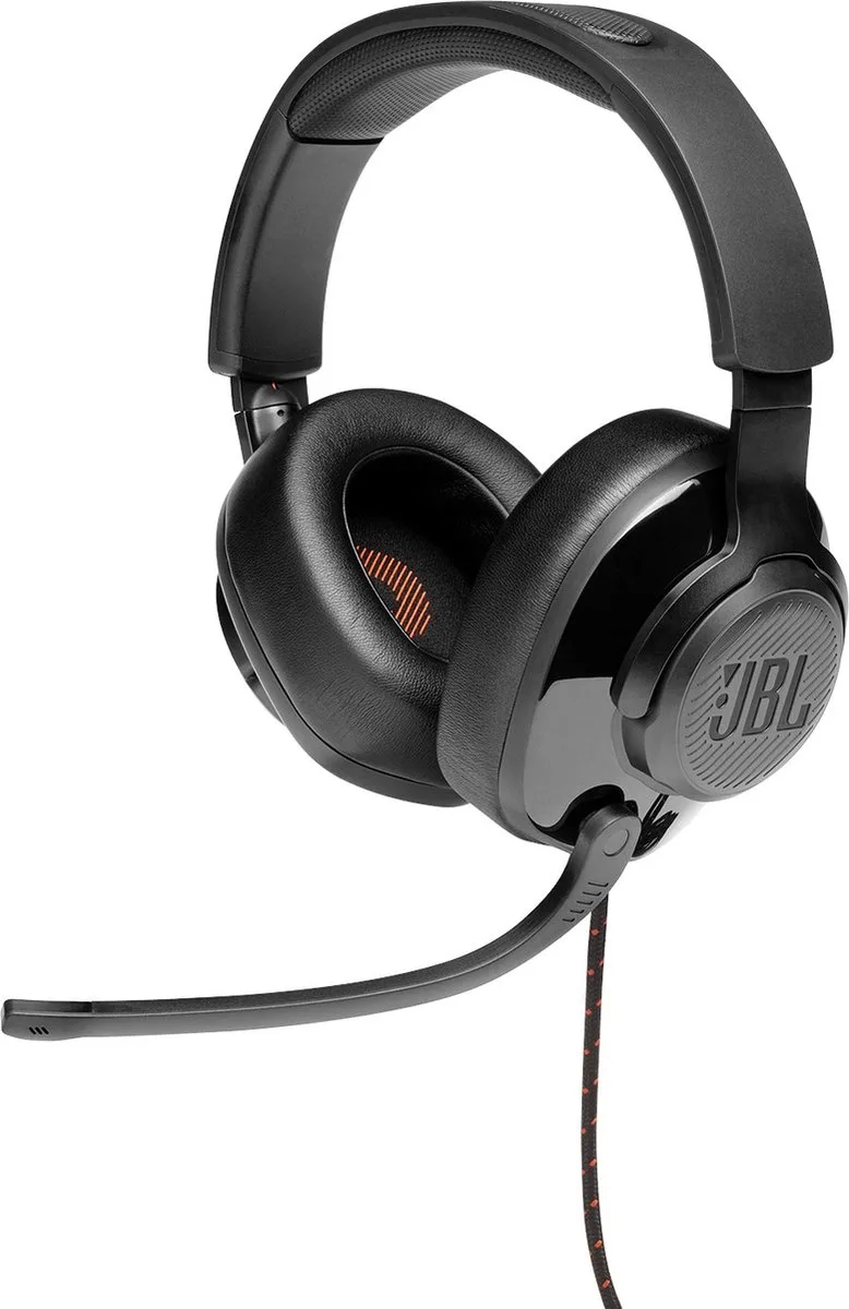 Quantum 200 - Bedrade Gaming Headset - Over-ear Koptelefoon met Afneembare Microfoon - 3.5 mm Jack - Voor PC, PlayStation, Xbox & Switch - Zwart van JBL, Quantum 200 – cover