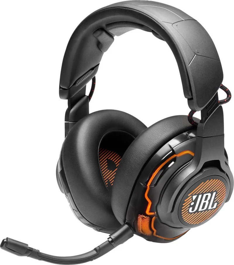 Quantum ONE - Premium Gaming Headset - USB Over-ear met Active Noise Cancelling - QuantumSPHERE 360 met Headtracking van JBL, Zwart – cover
