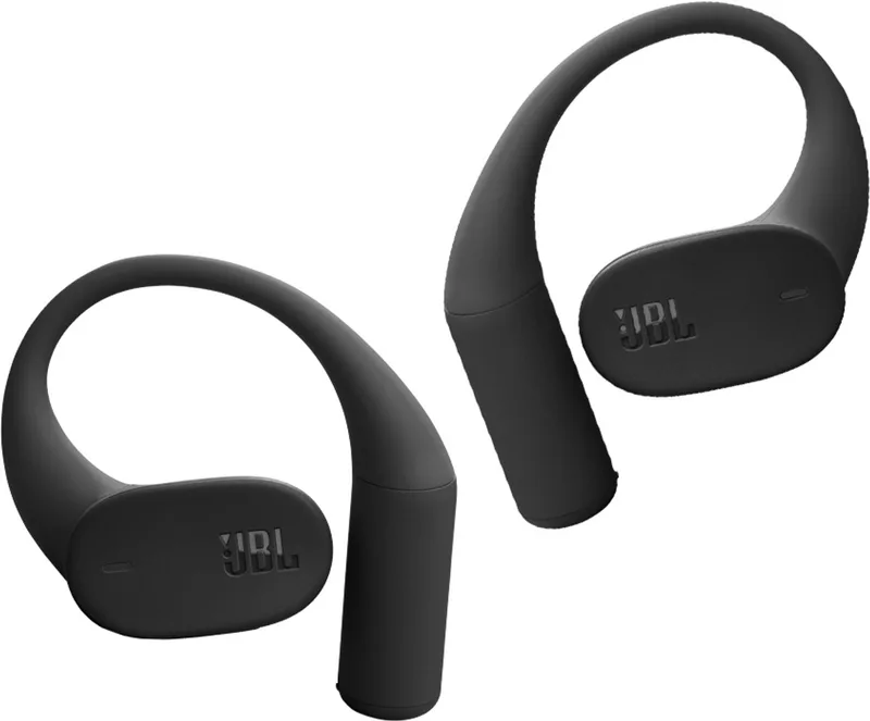 Sense Lite - Open ear Oordopjes - Oortjes Draadloos - Bluetooth - Sport Oordopjes - Sporten - Hardlopen - 32 uur - Spatwaterdicht - IP54 by JBL, Black – cover