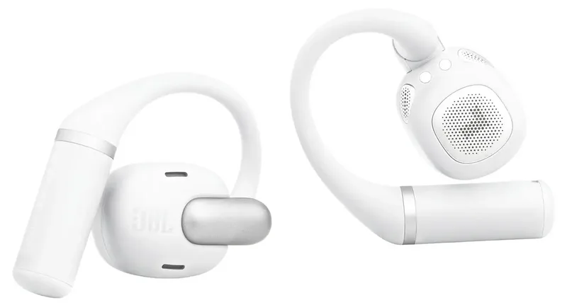 Sense Pro - Open Ear Oordopjes - Oortjes Draadloos - Sport Oordopjes - Bluetooth - Sporten - Hardlopen - 38 uur - Spatwaterdicht - IP54 - Oorhaak by JBL, White – cover 2 of 2