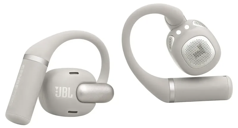 Sense Pro - Open Ear Oordopjes - Oortjes Draadloos - Sport Oordopjes - Bluetooth - Sporten - Hardlopen - 38 uur - Spatwaterdicht - IP54 - Oorhaak by JBL, Grey – cover 2 of 2