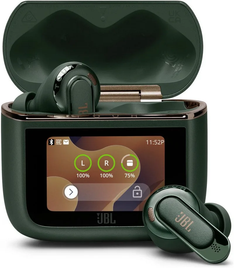 TOUR PRO 3 TWS wireless In-Ear-Kopfhörer (Active Noise Cancelling (ANC), Freisprechfunktion, Stummschaltung, A2DP Bluetooth) by JBL, Green – cover