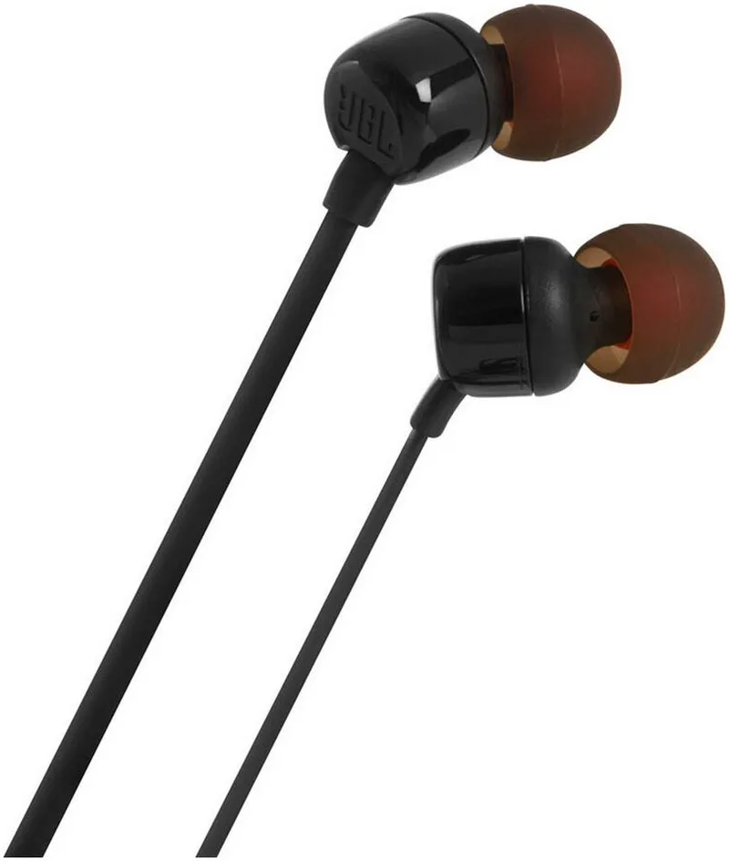 Tune 110 In-Ear-Kopfhörer (Freisprechfunktion) van JBL, Zwart – cover