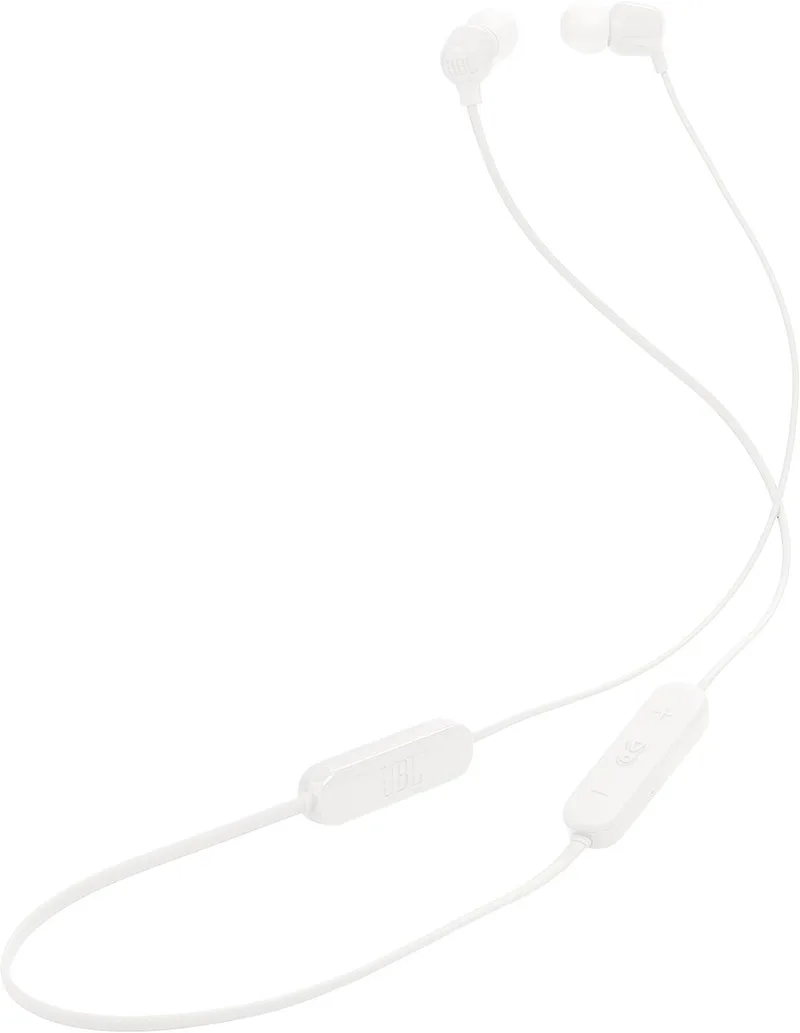 Tune 135BT - Bluetooth Oordopjes Draadloos - In-ear - Oortjes met Kabel - 16 uur speeltijd by JBL, White – cover