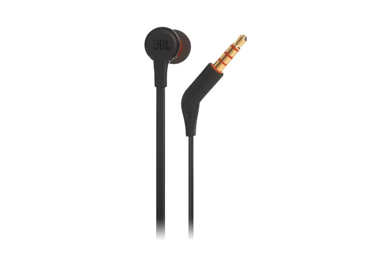 Tune 210 In-Ear-Kopfhörer (Freisprechfunktion) by JBL, Black – cover