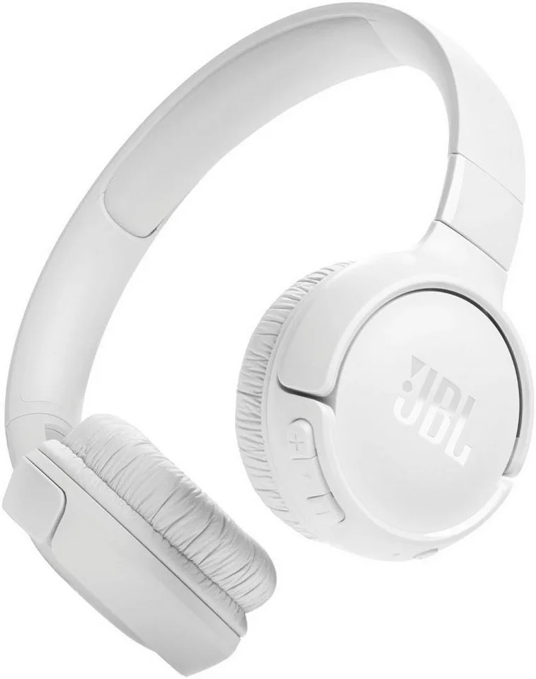 TUNE 525BT Wireless On-Ear Headphones On-Ear-Kopfhörer (Freisprechfunktion, Multi-Point-Verbindung, Sprachsteuerung, Google Assistant, Siri, HFP, JBL Pure Bass Sound, Bluetooth 5.3, Siri & Hey Google Unterstützung) van JBL, Wit – cover