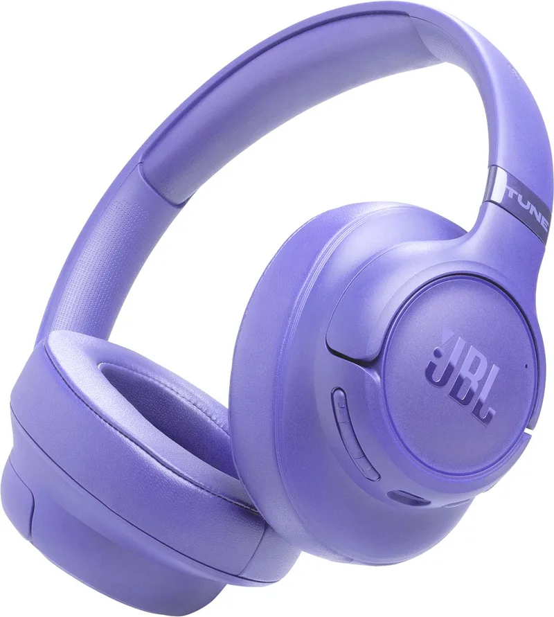 Tune 780NC – Draadloze Koptelefoon met Noise Cancelling – Bluetooth – Over Ear – 80 uur - Paars/Lavender by JBL, Purple – cover