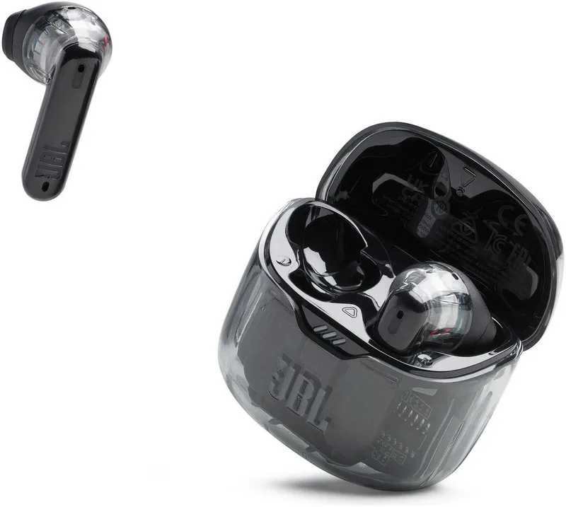 Tune Flex Ghost wireless In-Ear-Kopfhörer (Active Noise Cancelling (ANC), Bluetooth) van JBL, Zwart – cover