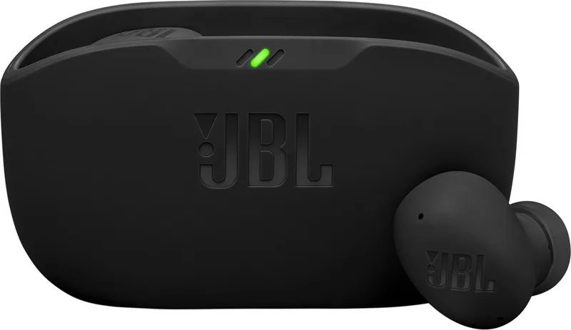Wave Buds 2 - Noise Cancelling Oordopjes - Oortjes Draadloos - Bluetooth In-ear True Wireless - 40 uur speeltijd - IP54 van JBL, Zwart – cover