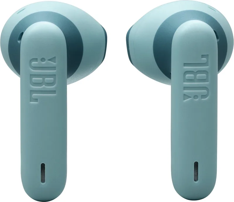 Wave Flex 2 - Noise Cancelling Oordopjes - Oortjes Draadloos - Bluetooth - Open-fit In-ear - 40 uur speeltijd - IP54 de JBL, Bleu – jaquette