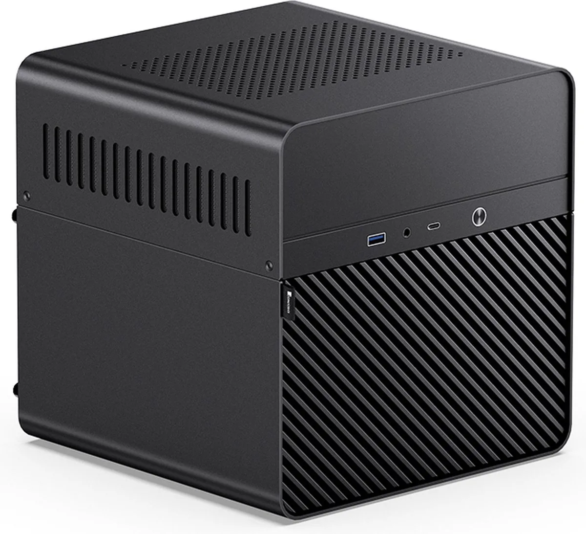 N2 Mini-tower PC-behuizing, Gaming-behuizing by Jonsbo, Black – cover