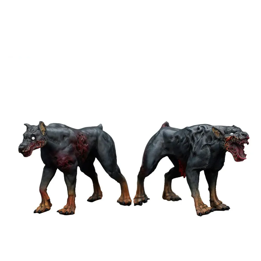 Dark Source Zombie Politiehonden Figuren 2-pack 8 Cm de Joy Toy – jaquette