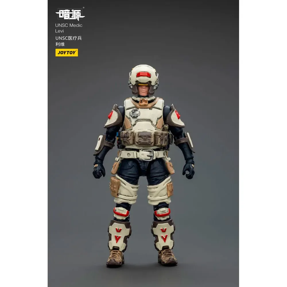 Unsc Dark Source Medic Levi Actiefiguur 7 Cm de Joy Toy – jaquette