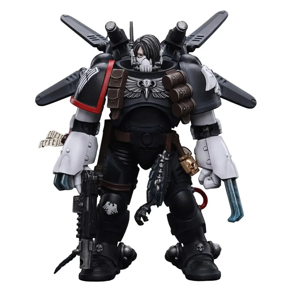 Warhammer 40.000 Raven Guard Chapter Master Kayvaan Shrike Figur fra Joy Toy – cover