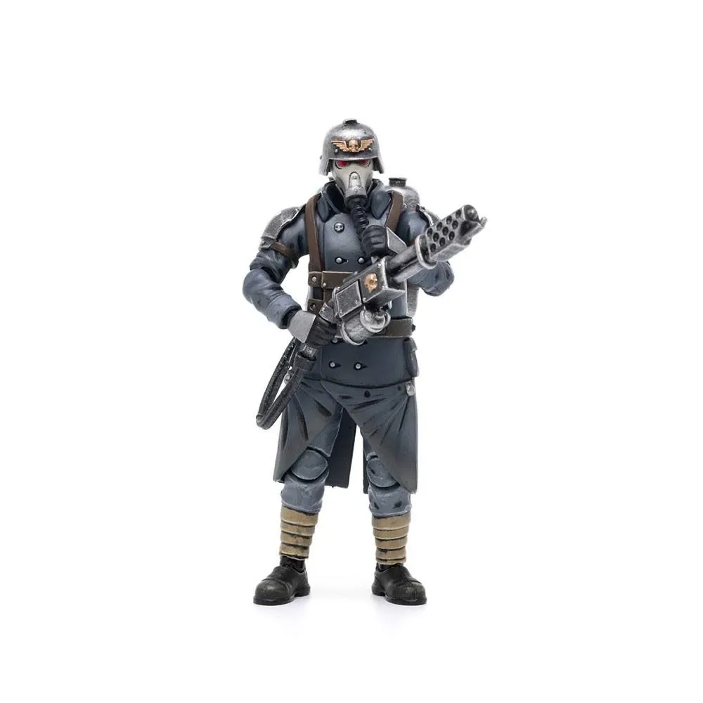 Warhammer 40k 1/18 Death Korps Of Krieg Veteran Squad Guardsman With Flamer Figur från Joy Toy – omslag