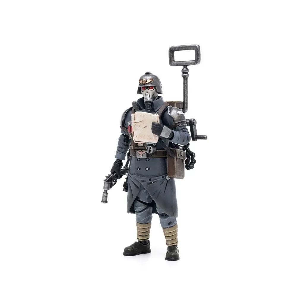 Warhammer 40k 1/18 Death Korps Of Krieg Veteran Squad Guardsman Communications Specialist Figuur de Joy Toy – jaquette