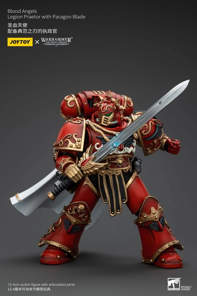 Warhammer 40K Action Figure - Blood Angels Legion Praetor with Paragon Blade van Joy Toy – cover