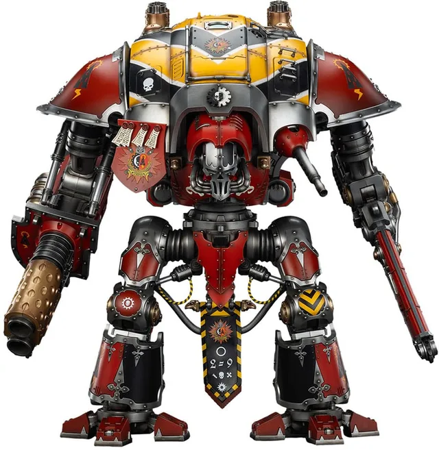 Warhammer 40K Action Figure - Imperial Knights House Raven Knight Errant